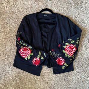 Nasty Gal gorgeous light suede bolero jacket